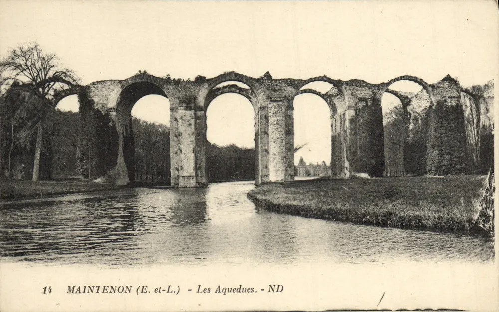 Maintenon (E.-et-L.) — Os Aquedutos — ND - Frente