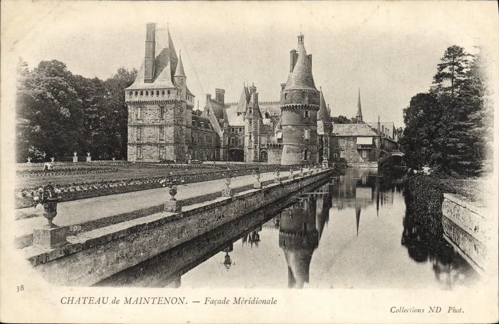 Castelo de Maintenon — Facha Meridional — Coleções ND Fot. - Frente