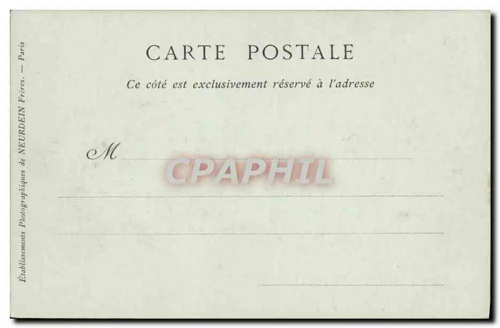 Dreux — Ansicht vom Place Saint-Gilles — Sammlung ND Phot - Rückseite