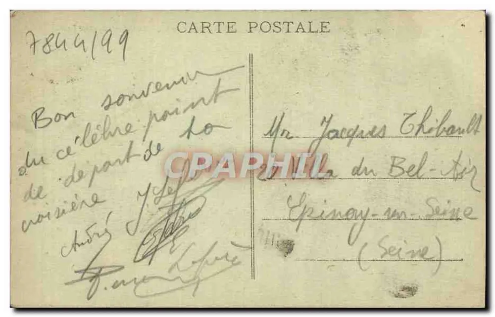 Charîres (E.-et L.) - A Catedral (lado Sul) — G. Frouault, editor, Irans - Verso