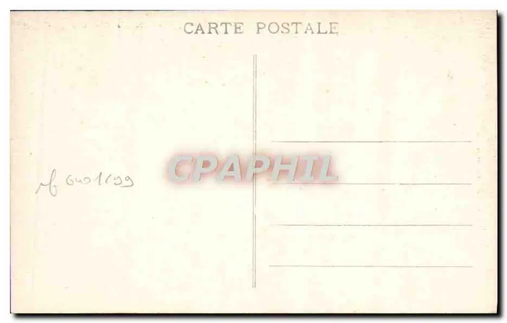 Chartres (E-et-L.) - A Catedral (Lado Sul) — G. Fournault, editor, Dreux, n°60 - Verso