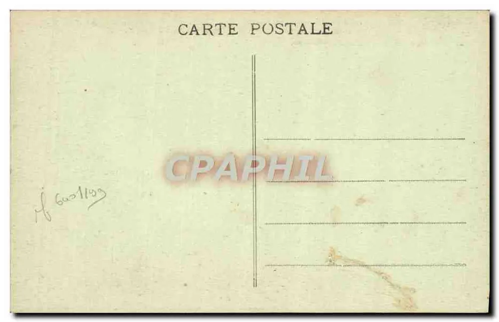 Chartres (E.-et-L.) - Denkmal in Erinnerung an Pasteur — seine Experimente zur Anthrax-Impfung - Rückseite