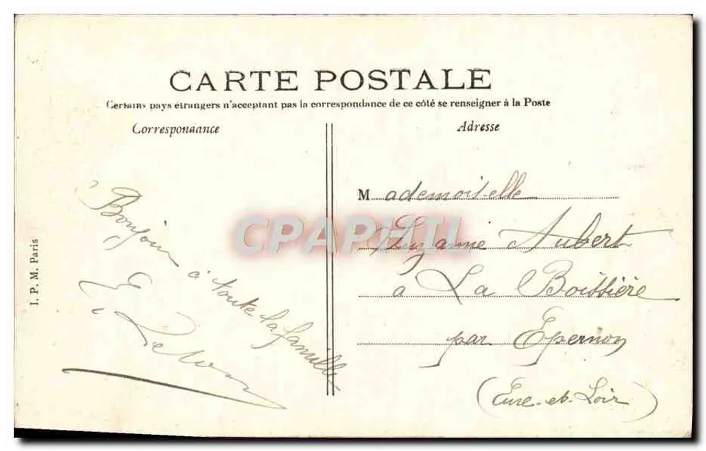 Châteaudun — O Castelo visto da Descida do Mail — editor Avazzel Châteaudun, n°9 - Verso