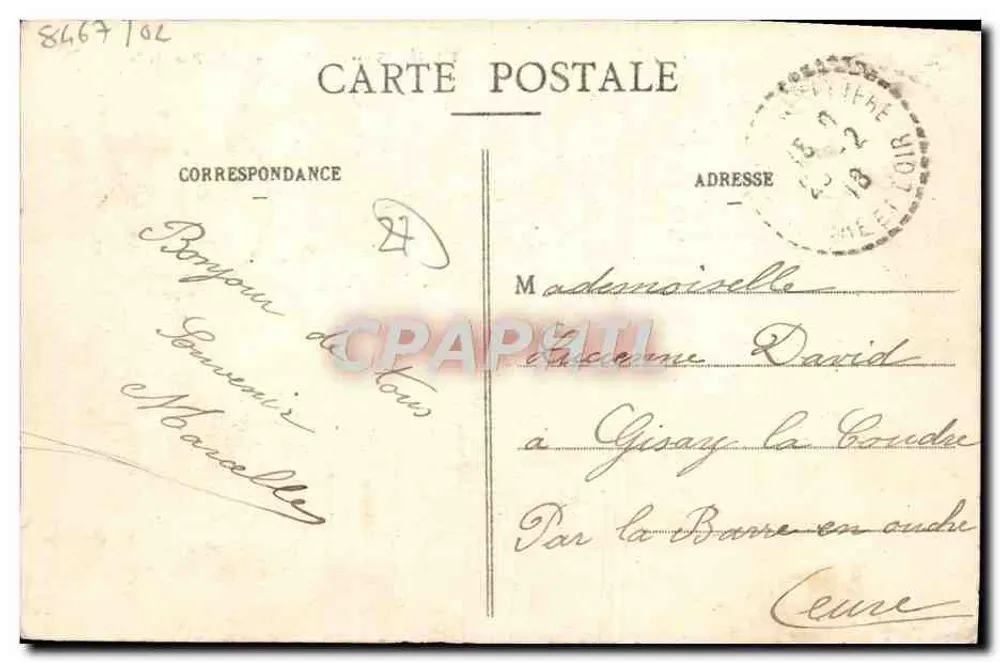 TILLIÈRES-sur-AVRE (Eure) - Die Brücke der Guillerie — Fonceault - Rückseite