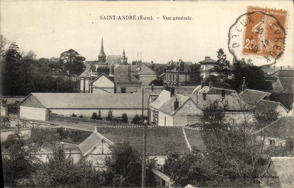 Saint-André (Eure) — Vista geral — Editor Golliveau - Frente