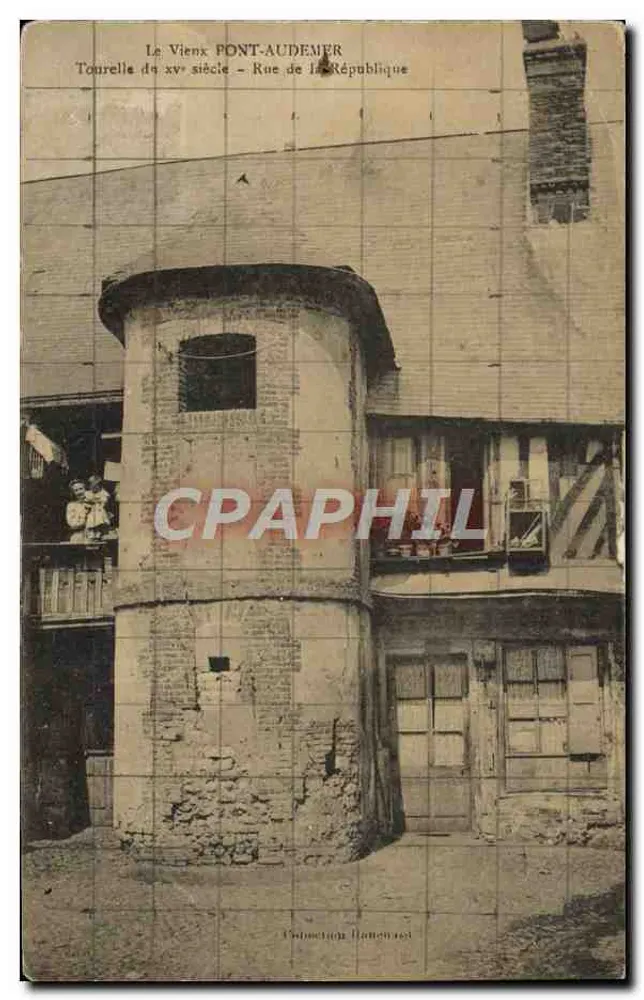 Turm des 17. Jahrhunderts — Pont-Audemer — Edition Hameau - Vorderseite