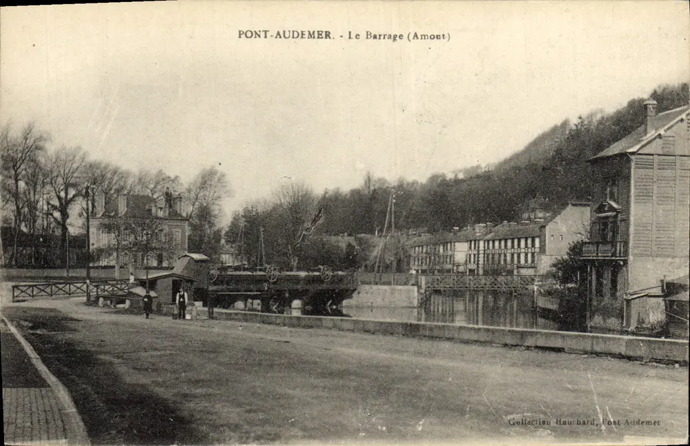Pont-Audemer - O Barragem (Amont) - Frente