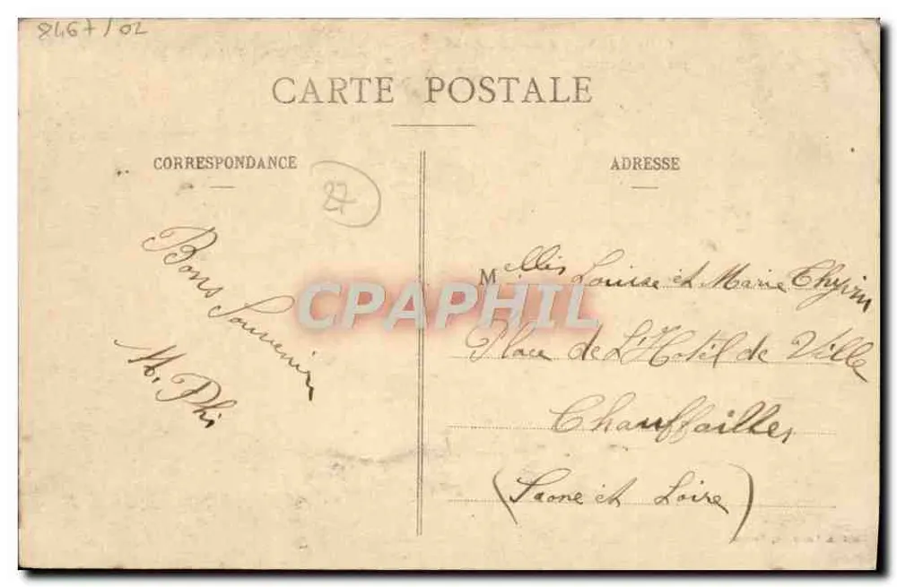 Castello di Boispréaux — Ménésqueville (Eure) — Fot. A. Lavegny, Vernon - Verso