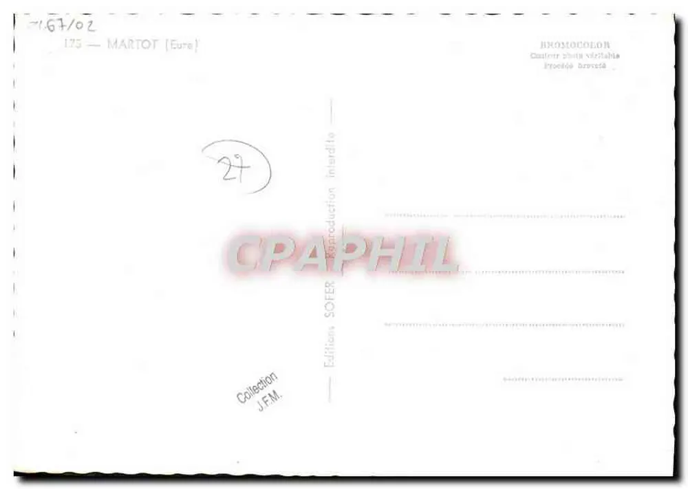 Martot — Ao Passar por... — Edições SOFER - Verso