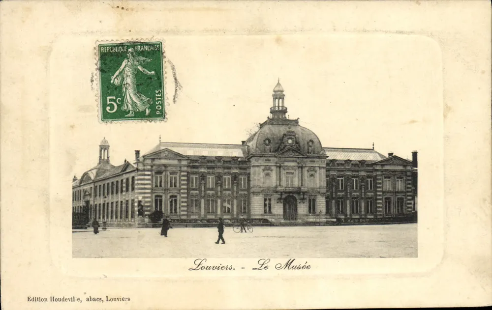 Louviers - O Museu — Édition Houdeville, Louviers - Frente