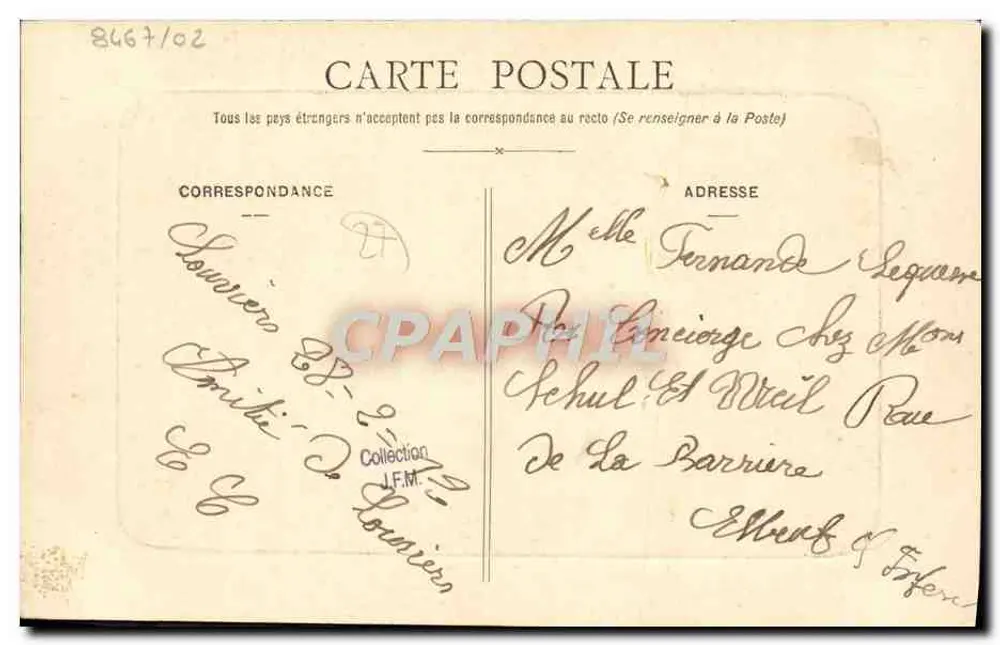 Louviers - O Museu — Édition Houdeville, Louviers - Verso