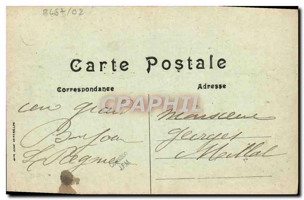 Louviers — Route von Montfort nach Saint-Lubin — Verlag E. Barbier, Louviers - Rückseite