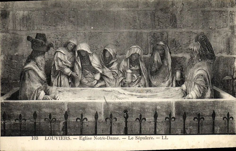 Louviers — Kirche Notre-Dame — Das Grabmal — LL - Vorderseite