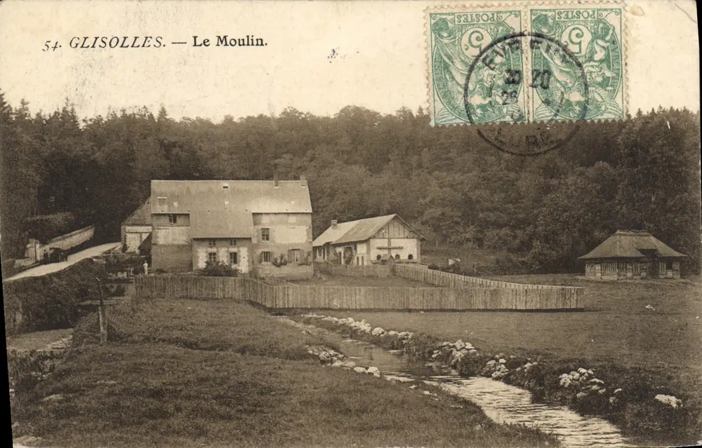Glisolles — Le Moulin. — Éditeur : 54. GLISOLLES. - Frente
