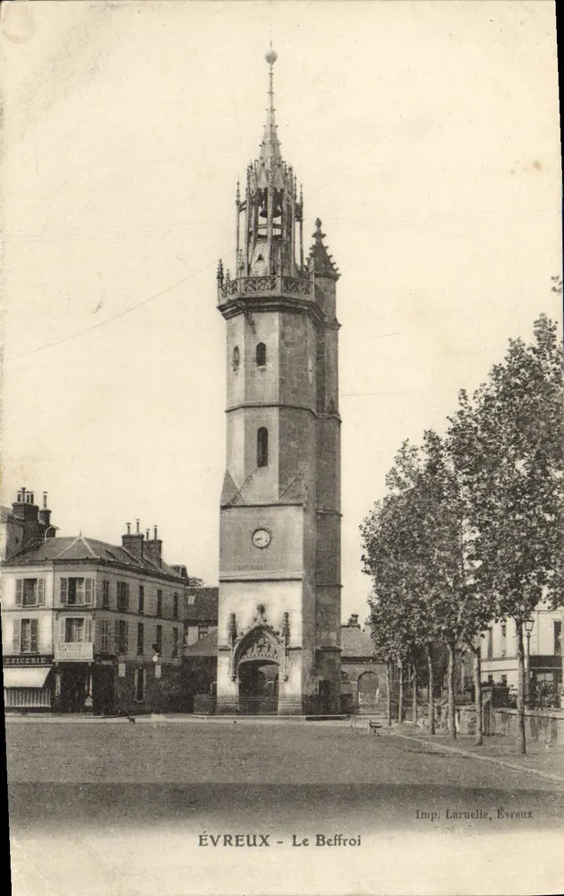 Évreux — Le Beffroi — Imp. Laruelle, Évreux - Frente