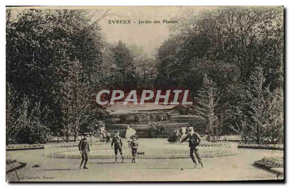 Évreux - Botanischer Garten — Verlag Larnelle, Évreux - Vorderseite