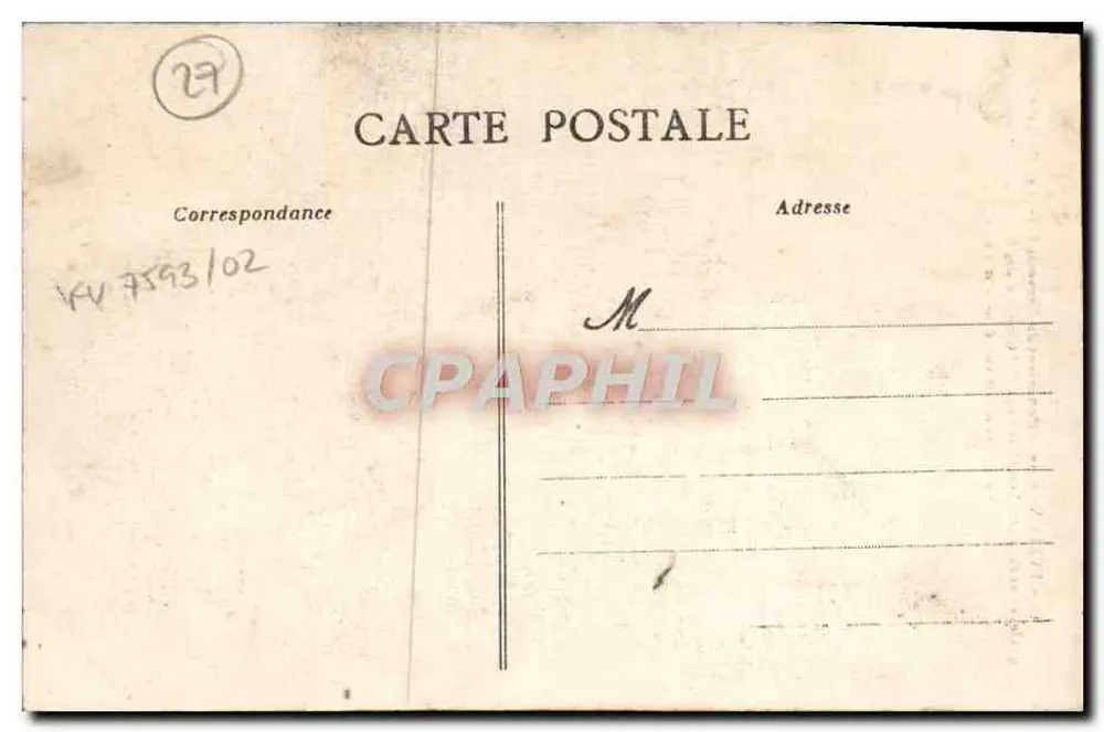 Evreux (Eure) - Gedenkstein für die Französische Erinnerung, errichtet vor einigen Jahren an der Stelle des Soldatenossuaires des Departements Eure, die im Jahr 1870-1871 gestorben sind - E.P. - Rückseite