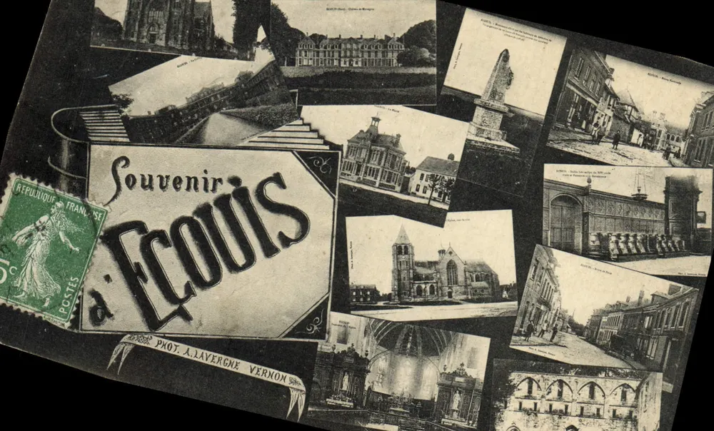 Lembrança de Écoulis — Fot. A. Lavergne, Vernon - Frente