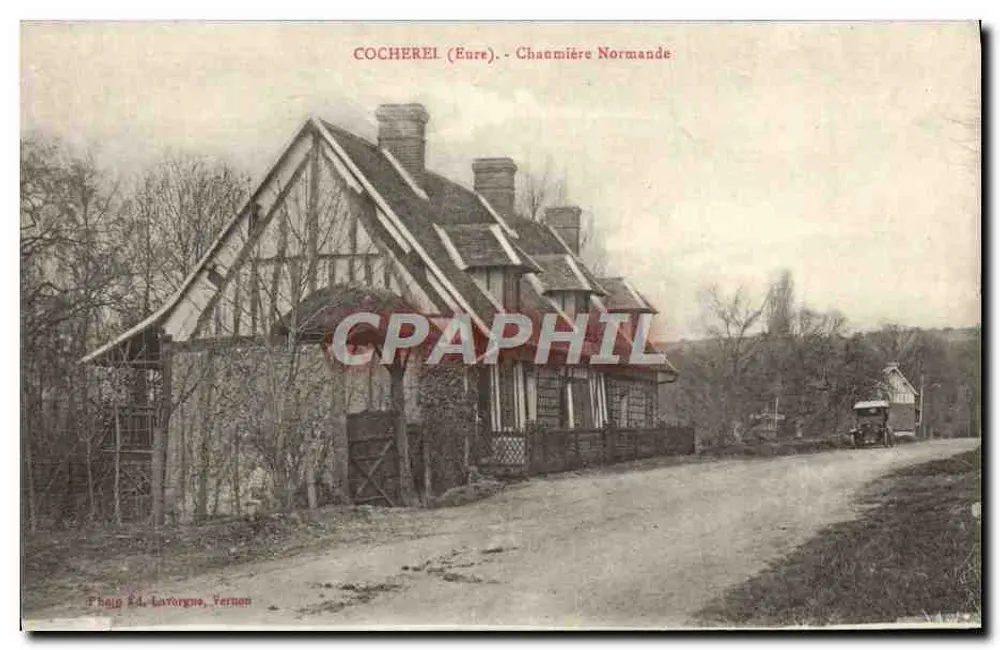 Cocherel (Eure) - Cabana Normanda — Philippe Ed. Lavorgne, Varnen - Frente