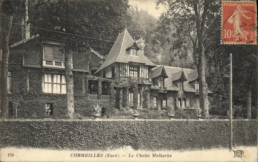 Cormeilles (Eure) — O Chalet Malherbe — JND Hol. n°179 - Frente