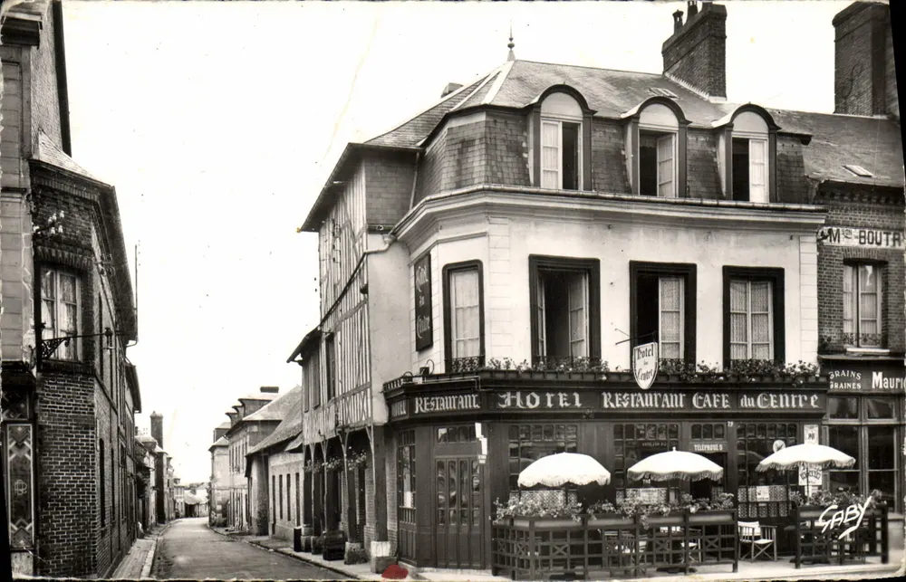 Hôtel Restaurant Café du Centre — éditeur GABY, n° 21423 - Vorderseite