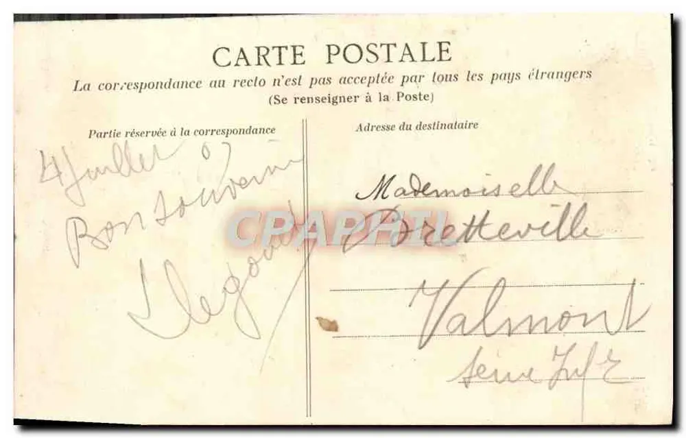 Brionne (Eure) — Ruínas do Velho Castelo (século x) — A. Acard - Verso
