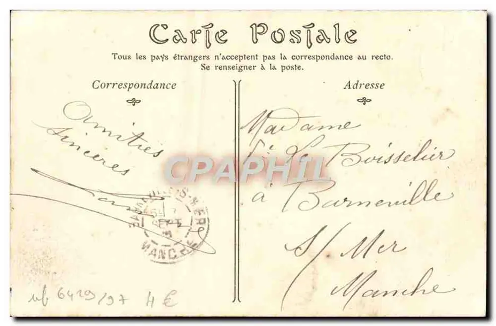 Les Andelys — Château-Gaillard, Aussicht von Port-Morin — ND Plot - Rückseite