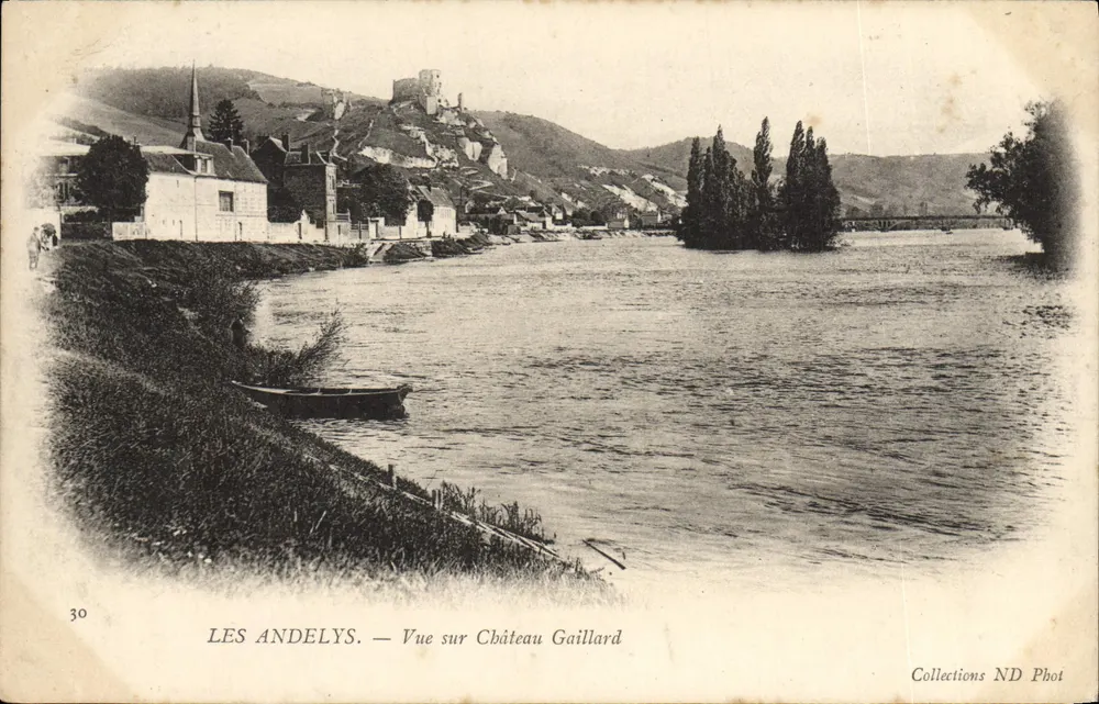 Les Andelys — Ansicht des Château Gaillard — Collections ND Phot - Vorderseite