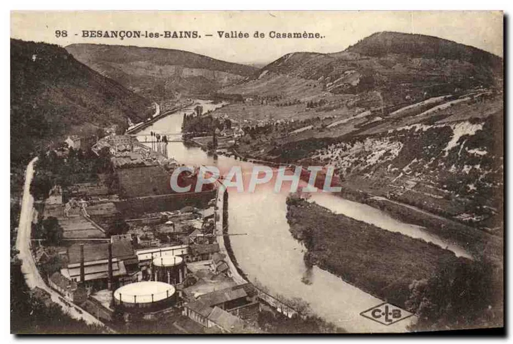 Besançon-les-Bains — Vale da Casamène — C.L.B. - Frente