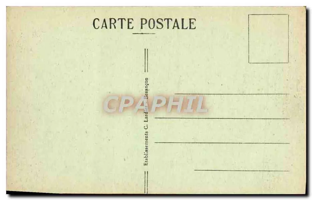 Besançon-les-Bains — Vale da Casamène — C.L.B. - Verso