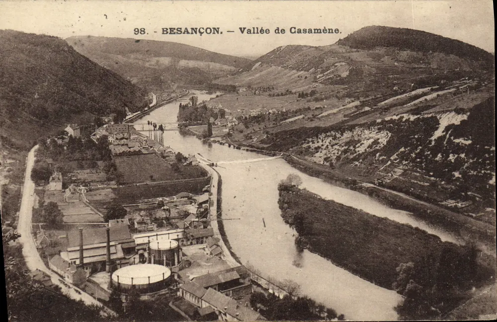 Besançon — Vale de Casamène — Editor não identificado, n° 98 - Frente