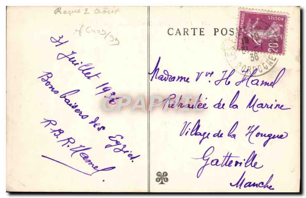 Les Eyzies (Dordogne) — Vista geral — Editor n°371 - Verso