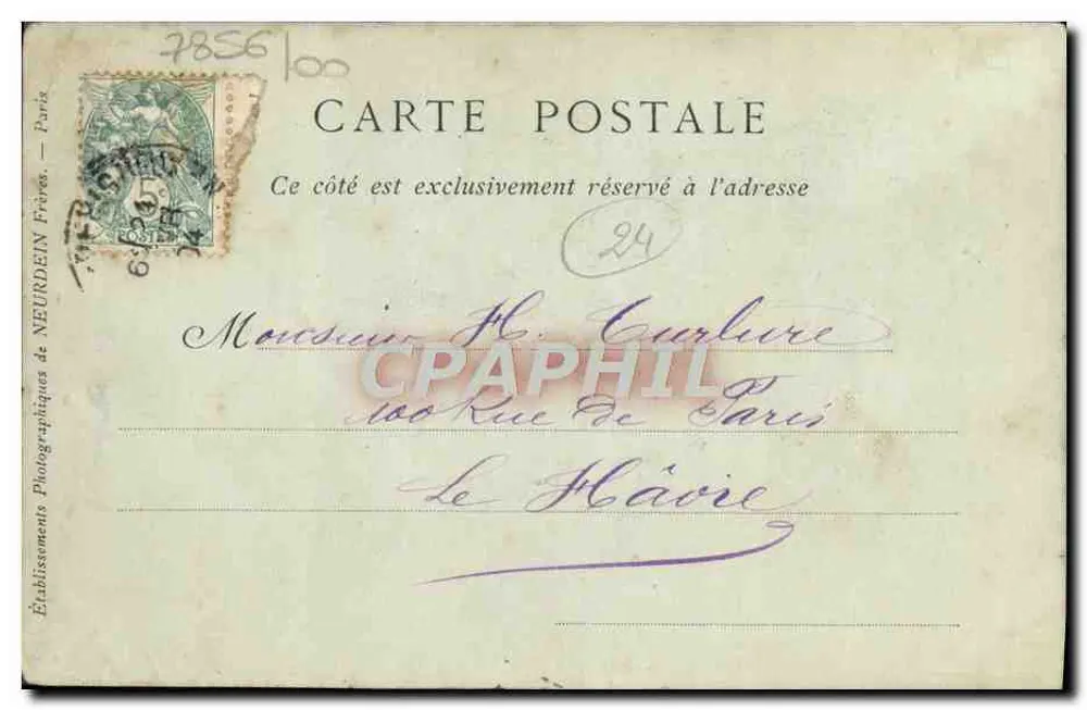 Périgueux — Torre Mataguerre — Coleções ND Fot n°40 - Verso
