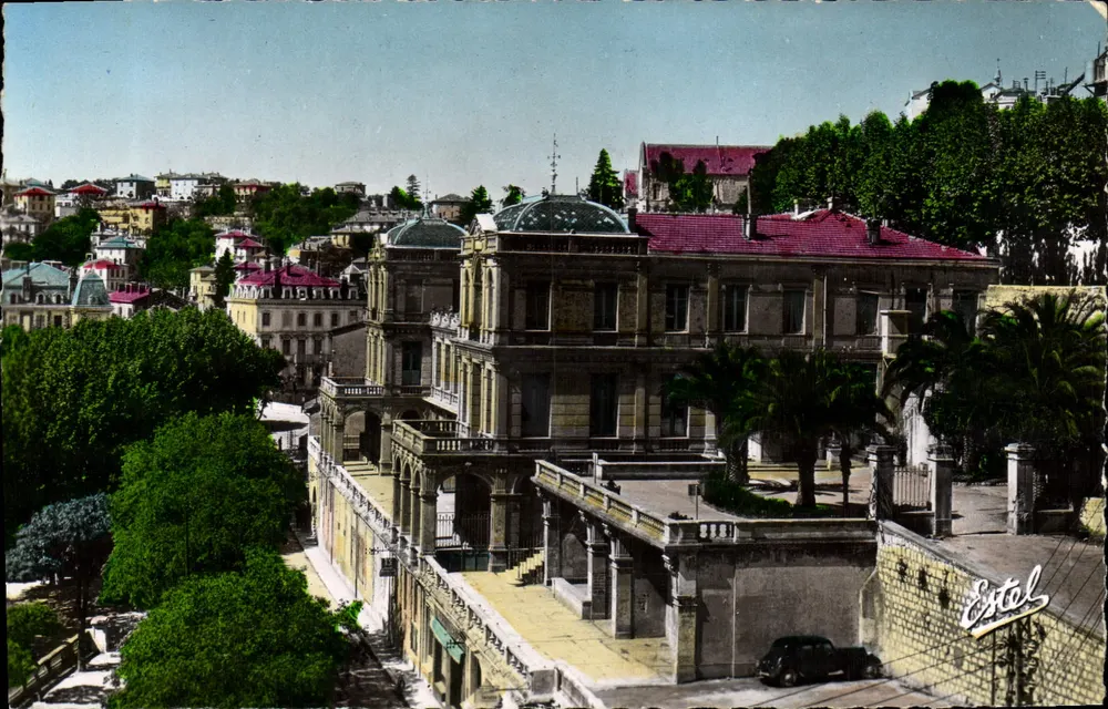 Das Casino, die Terrassen und die Gärten des Cours — Grasse — Estel - Vorderseite