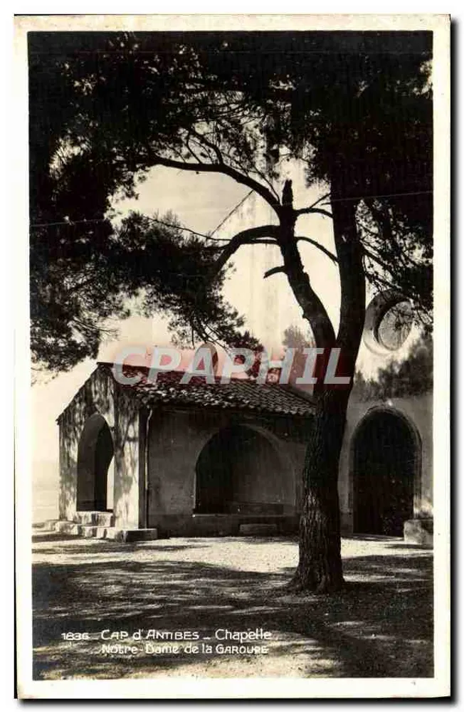 Cap d'Antibes — Kapelle Notre-Dame de la Garoupe - Vorderseite