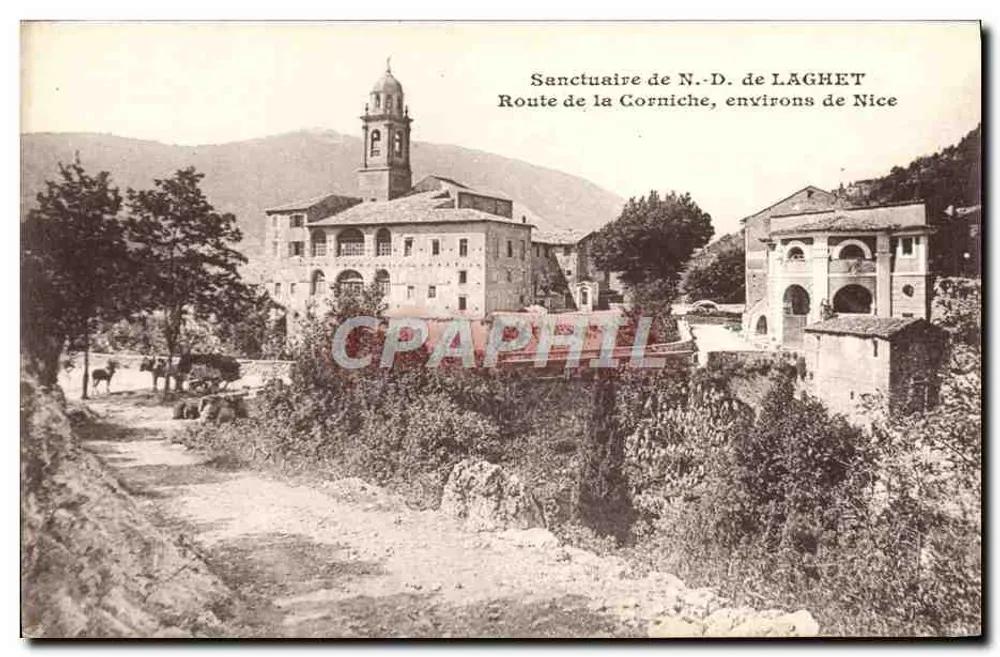 Heiligtum der Jungfrau von LAGHET — Route de la Corniche, in der Nähe von Nice - Vorderseite