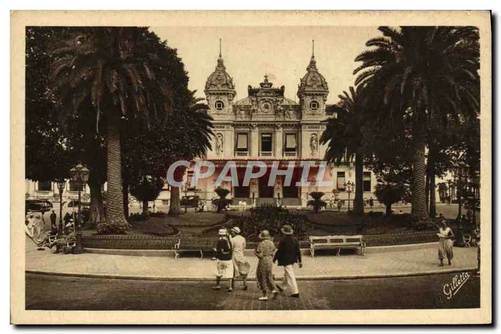 O Casino de Monte-Carlo — Monte-Carlo — editor Gillelta - Frente