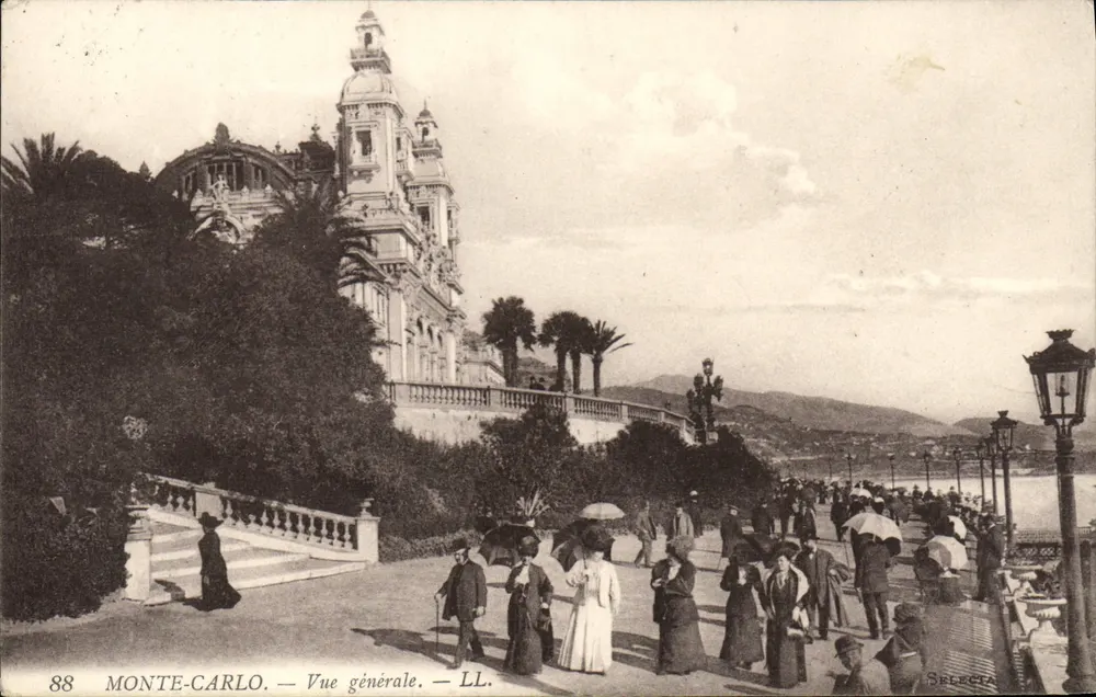 Monte-Carlo — Vista geral — LL. — S. L. Selvetti, n°88 - Frente