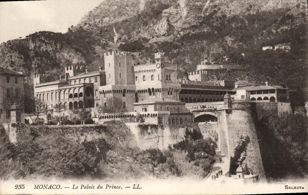 Monaco — O Palácio do Príncipe — Selecta - Frente