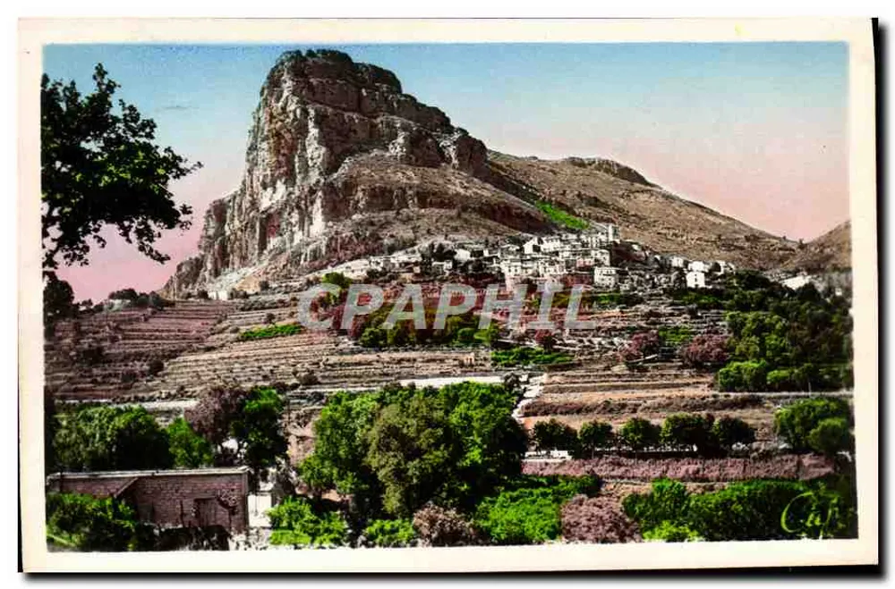 Saint-Jeannet — Vista geral e o Baou — editor REALPHIL, n°31 - Frente