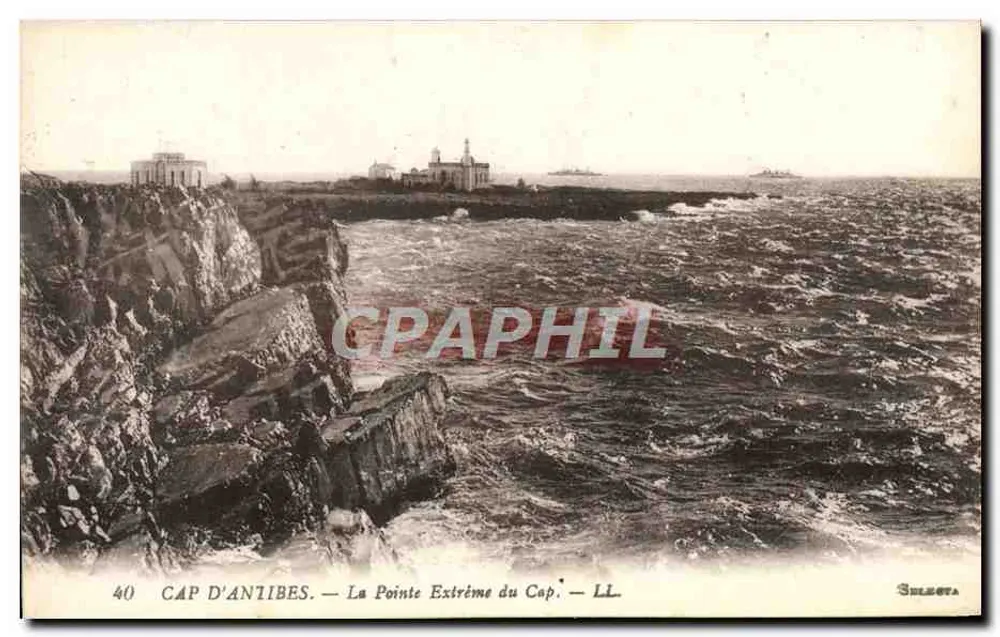 CAP D'ANTIBES — A Ponta Extrema do Cabo — Selecta - Frente
