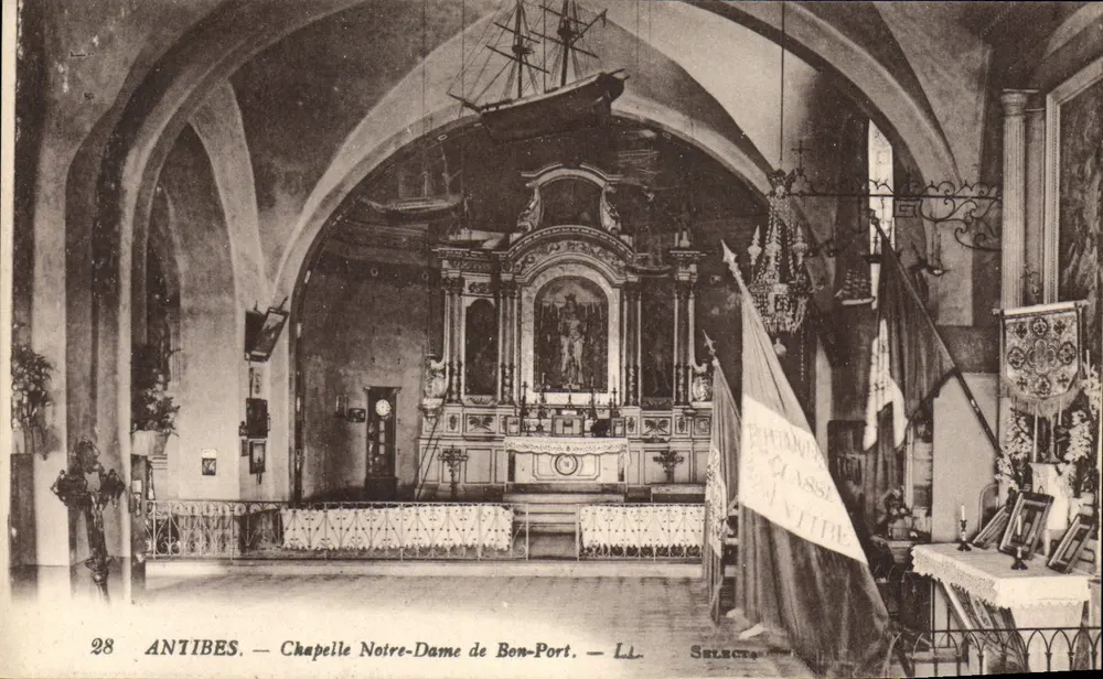 Antibes — Kapelle Notre-Dame de Bon-Port — L.L. Select - Vorderseite