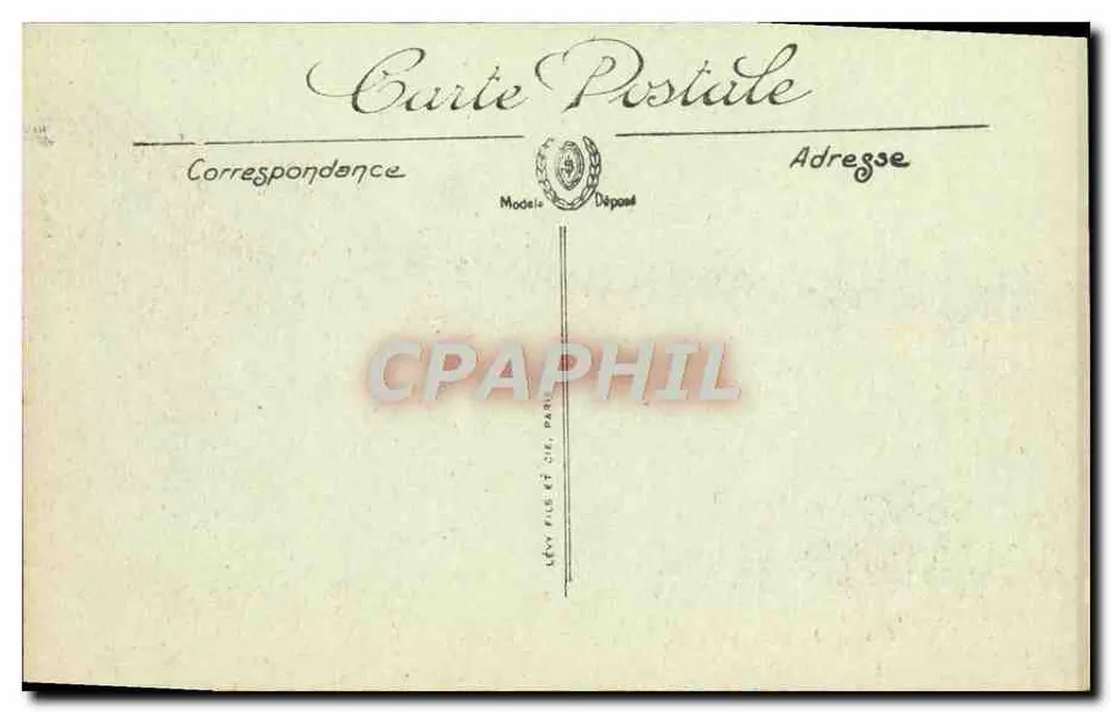 Antibes — Macé-Platz und König-Albert-I.-Straße — Selecta - Rückseite
