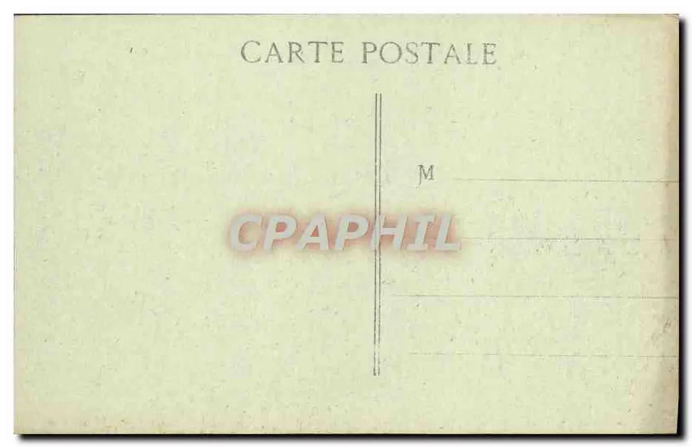 Antibes - Der Fort Carré und die Kette der Alpen — Verlag Vlattia, Nice - Rückseite
