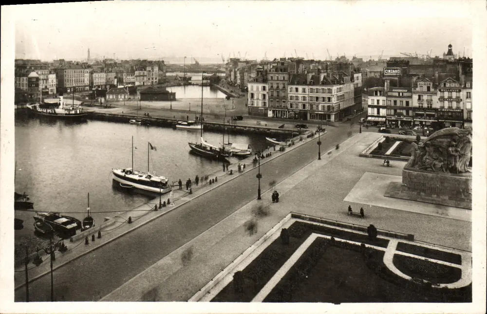 Le Havre — Place Gambetta und die Basins — Éditions La Cicogne - Vorderseite