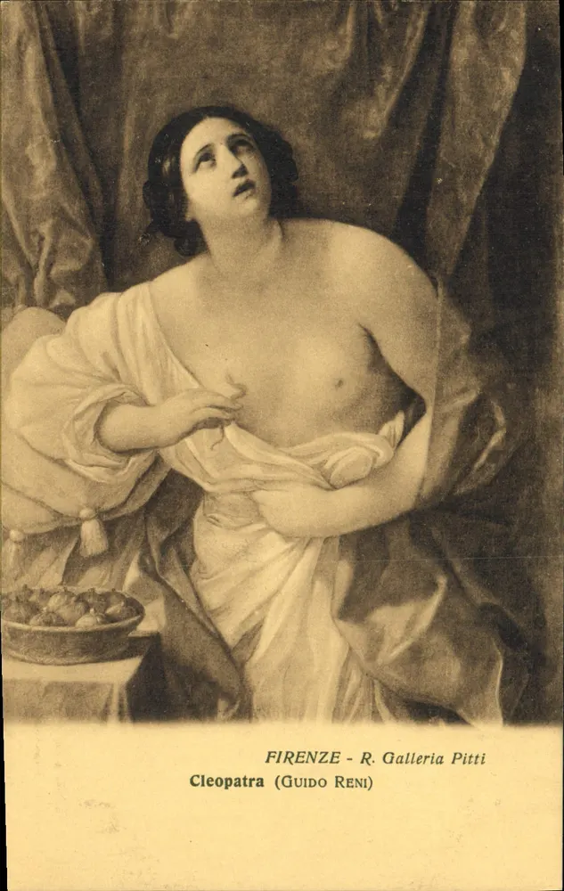 Cleopatra — Guido Reni — Galleria Pitti, Florenz - Vorderseite