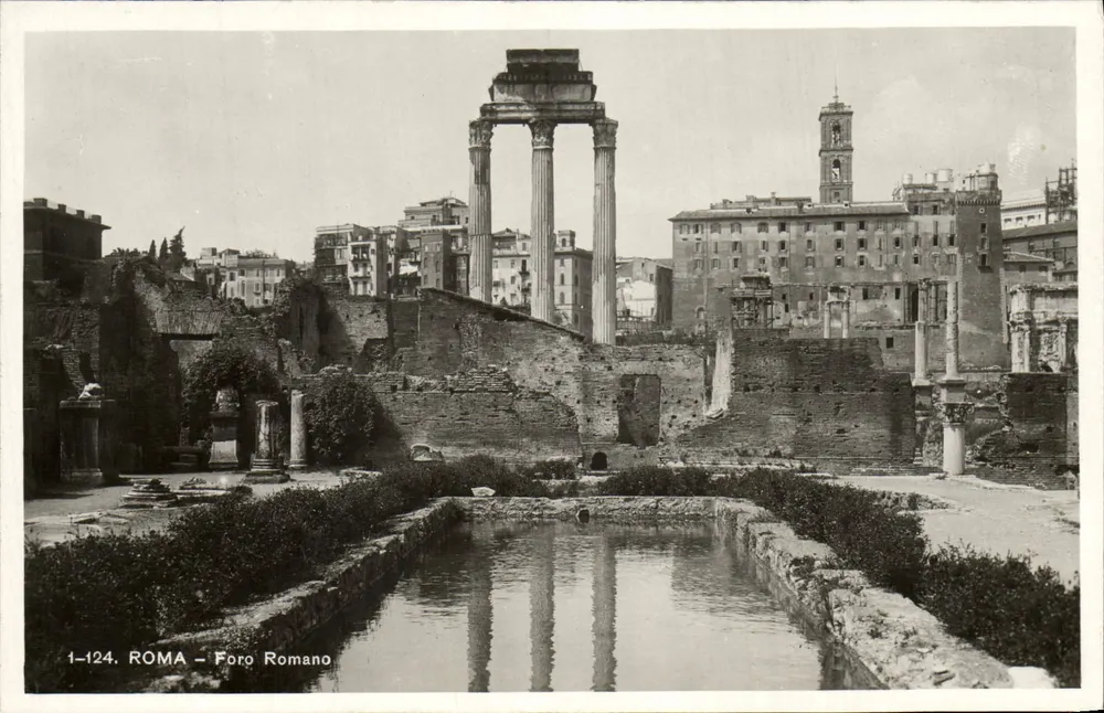Roma — Fórum Romano — série 1-124 - Frente
