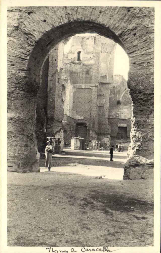 Termas de Caracalla — Roma — 3598 - Frente