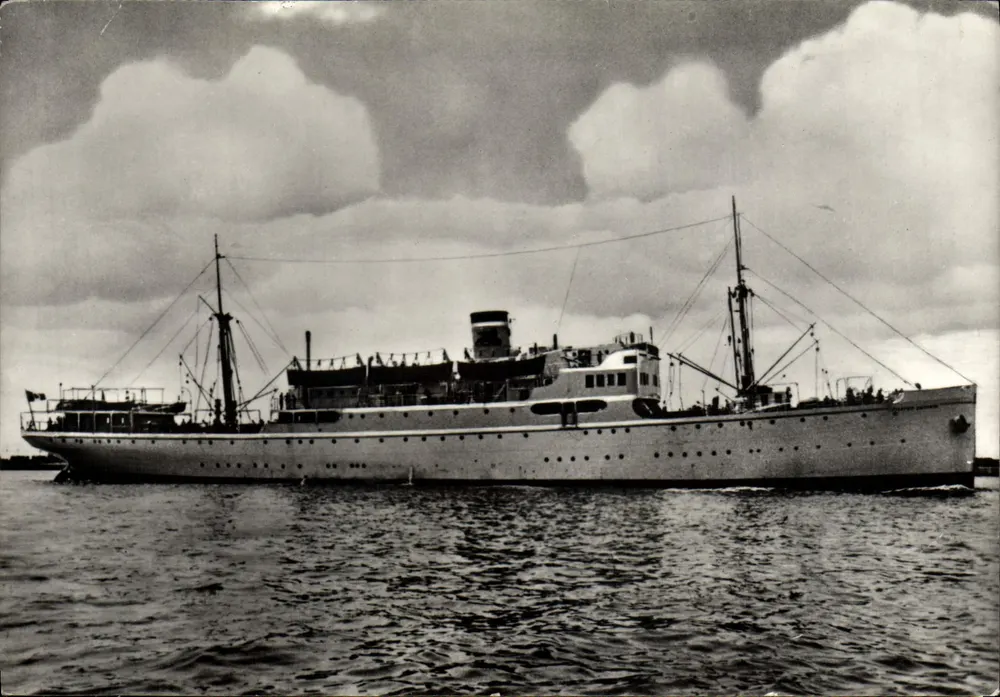 Navire de la compagnie Adriatica — Società di Navigazione Venezia — éditeur Adriatica - Vorderseite