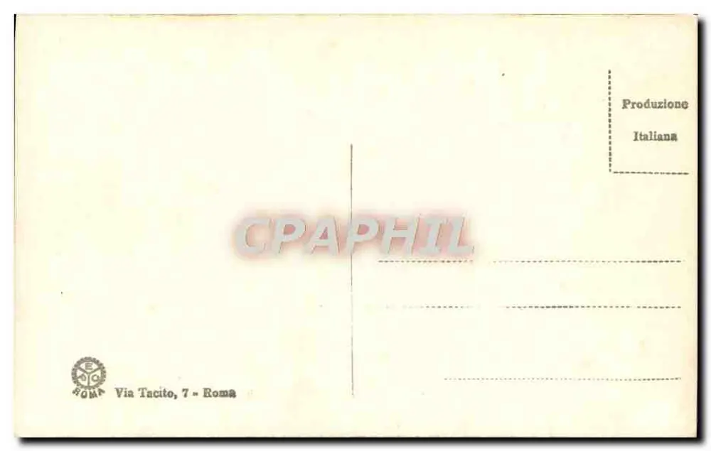 O Peregrino de Jesus entre Moisés e João Batista — Raffaello — Editor E. ROMA - Verso